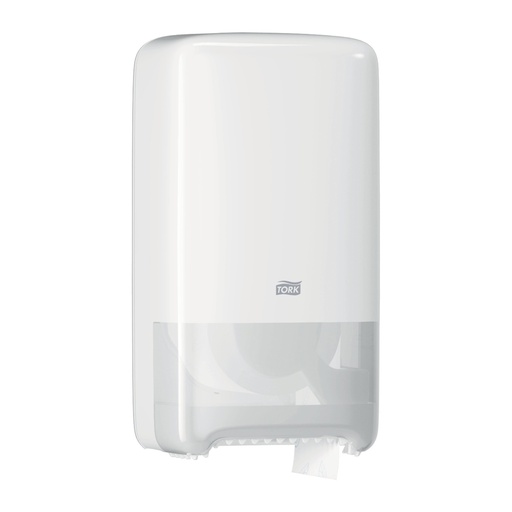 [557500] [50238] Distributeur Tork Twin Mid-size Toilet Roll Blanc T6