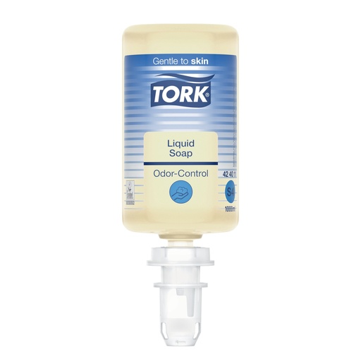 [424011] [50281] Tork Savon liquide Mains en 1L - Anti odeurs S4