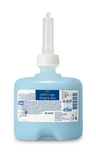 [420602] [50291] Savon Tork Premium Gel douche N°66 en 8x475ml