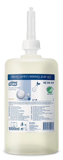 [42 04 01 S1] [5032] Savon Tork Oil&Grease Liquid Soap en 1L
