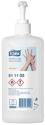 [503222] [51 11 03] Tork Alco gel 500ml+pompe-Biocide - Cart. 12x500ml