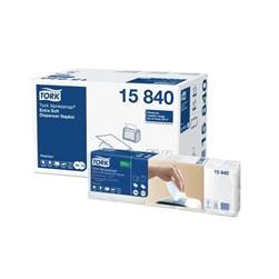 [15840] [50679] Serviette de Table Distributeur 33x22cm 2 plis blanc 4000pc/N4-N12