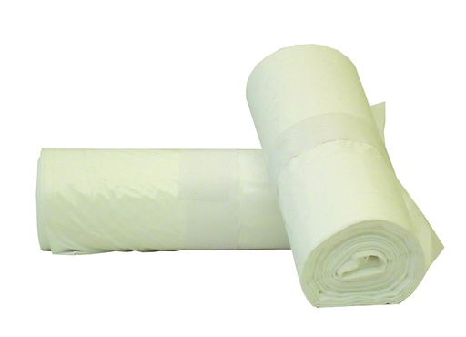 [150790966] [5098] Sac poubelle 45x50x15HD Blanc 20L - Prix Rlx 100 sacs