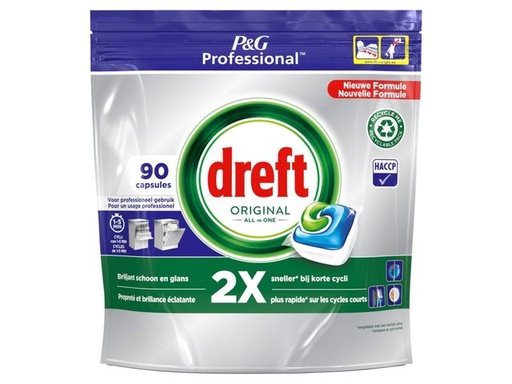[8006530195553] [524039] Dreft  Tablette All In One Regular Original 3x100st - Prix Carton