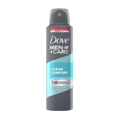[8712561255509] [52531] Dove Men Déo en spray cleam comfort 150ml