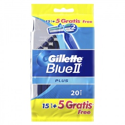 [52542] [120768] Rasoir Jetable Gilette  Blue II  15+ 5 pièces
