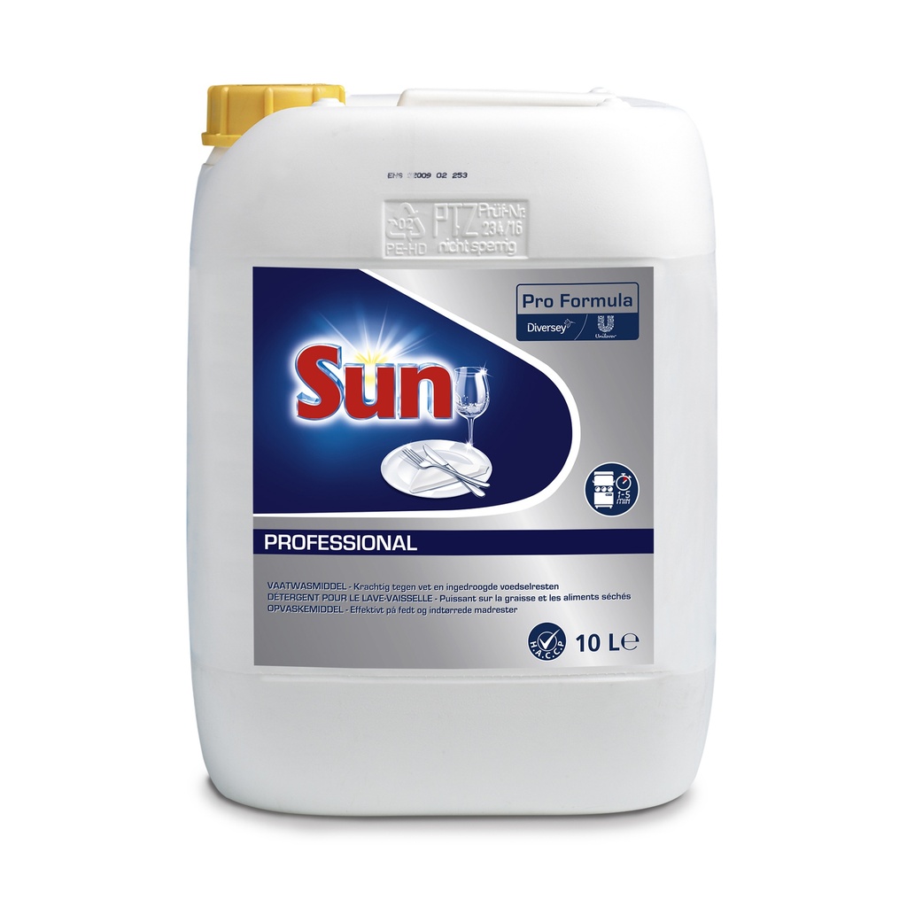 Sun Pro Formula Liquide Vaisselle Machine Cycle Court 10L | Materne Dormal