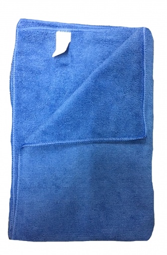 [650189] [535421] Torchon microfibre 50x70cm en 300 grm/épais -Bleu