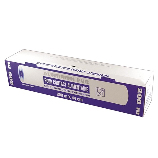 [VA01123 / FRAN RA2] [5411] Aluminium 45cm x 130M - 11microns