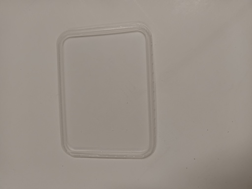 [BEL COUVING-SP02520] [54671] Couvercle Plastique pour ravier 1000cc - x500 pièces