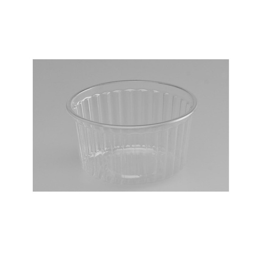 [PL400550] [54673] Pot rond cristal diam 67mm 85cm³- 12x100 pièces