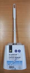 [56891] [1658] Garniture WC +brosse (pot bas)
