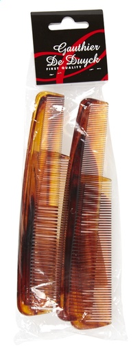 [112491] [5706] Set de 4 peignes Hommes Etui