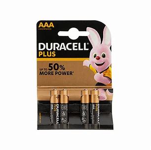 [20001] [5843] Pile Duracell Plus LR03 - Paquet de 4 pièces