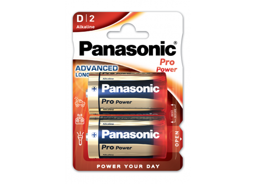 [10103] [5844] Pile Panasonic XL - LR20 PRO.PG - Paquet de 2 pièces