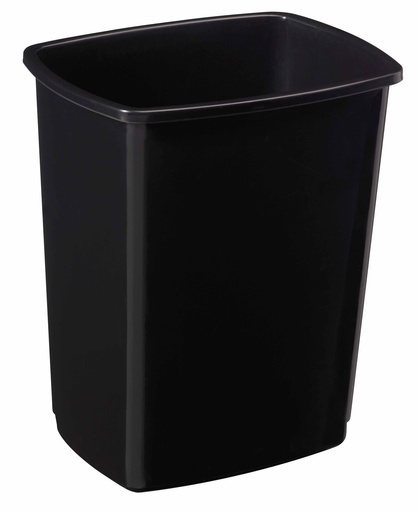 [91165 - CLAP] [59635] Corps Poubelle Basculant plast.Noir 50L