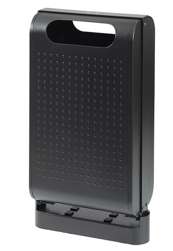 [56239] [60485] Corbeille sur pied 60L-Urbanet-gris mang.Rossignol