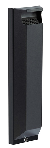 [56145] [6080] Cendrier Mural ARKEA 3L avec serrure - Anthracite Mat