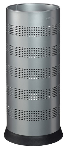[59103 - KIPSO] [60812] Porte-Parapluie 28L perforé gris métal  -Rossignol