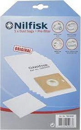 [6304] [78602600] Sac aspirateur poussière Synthétique séries Go&amp;coupe -Nilfisk x5pcs