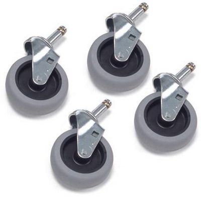 [628427] [6889] Jeu de 4 roues pivotantes 75mm