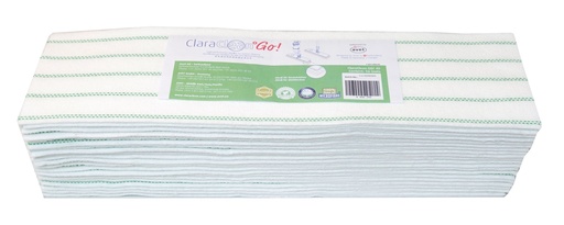 [V152086] [6890] Mop jetable Go40 Vert(non dosé)44x12cm10x50pces