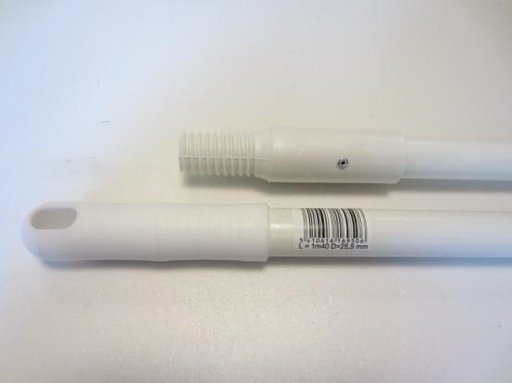 [169506] [7060] Manche Fibre Gros Filet 1M40   blanc -