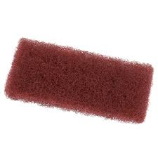 [18578] [7889] Tampon à récurer brun 25x11cm