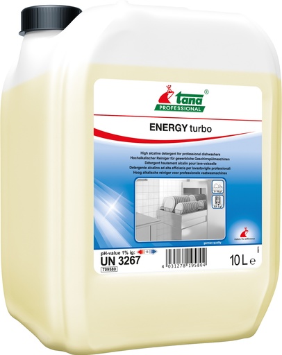 [715514] [916] ENERGY turbo  (HP) 10L - Liquide de trempage Lave-Vaisselle
