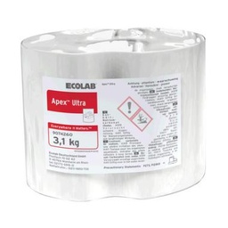 [96755] [9087490] Apex Ultra 4x3,1kg -Lave-Vais-Ecolab