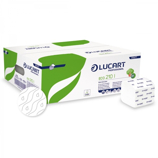 [811A77] [9711] Papier Toilette Bulk ECO 210 Blanc 2 plis 40x210pces Lucart