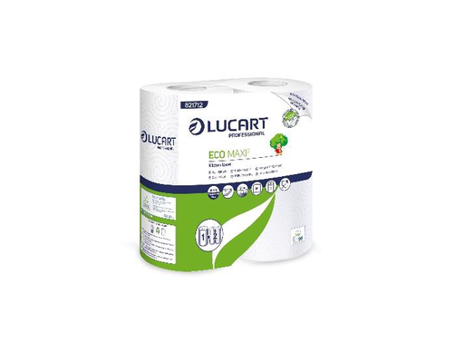 [NVX 821712] [9869] Rouleau Ménage Blanc  2 plis x 20Rlx (21m) -Eco Lucart