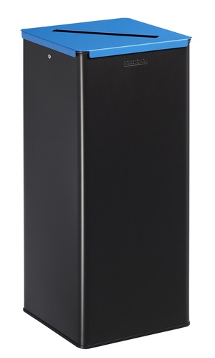 [56170 - CALITRI] [3230-BL] Poubelle Tri Sélectif 40L - Gris + Couvercle Bleu ciel
