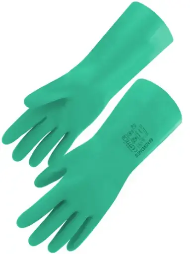 [NIT1538] Gant Protector Vert Nitrile Glove