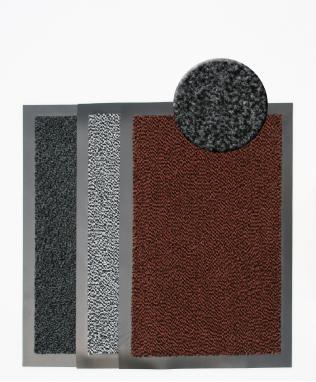 [324097 - High Density] [5380-AN] Paillasson  bord PVC 40x60cm -Anthracite