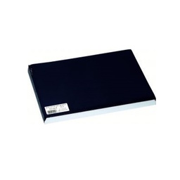 [55013] [STPA094] Set de Table 30x40cm uni noir en papier gaufré 60g x 500pces