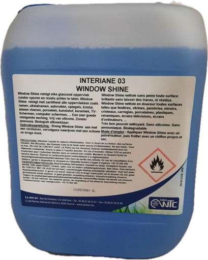 [Eco 9103/5] [3755] Window Shine vitres en 5L