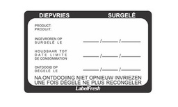 [8216] [ETAL70459] Etiquette Label Fresh Pro Surgelés x500 pièces