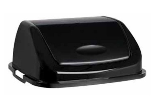 [91166 - CLAP] [5969] COUVERCLE BASCULANT 50L CLAP NOIR - NOIR / NOIR