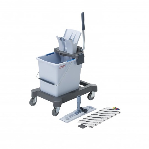 [182952] [182952] US Pro Starterkit Single 25l - Seau, presse à levier, chassis, support, frange MicroPlus