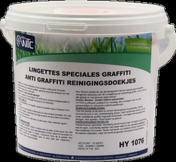 [3756] [HY 1076] Graffiti Remover Towels Seau de 70 lingettes
