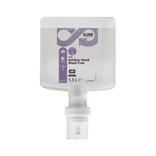[100959758 - NVX 101109474] [100959758] SURE Antibac Hand Wash Free IC 4x1.3L W17