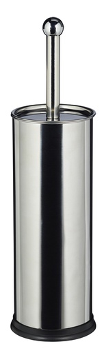 [51596] [51596] Porte-Balayette à poser SANEA - Inox - Brosse Noire