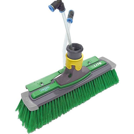 [NUK41] [NUK41] Brosse haute performance nLite 41cm, non fleurée - avec rampe de rinçage + swivel lock