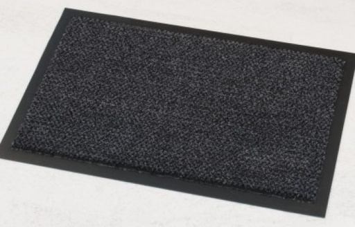 [329832] [329832] Tapis anti-poussières polyamide 120x180cm - Gris- 2900gr/m² - Lavable en machine à 30°C