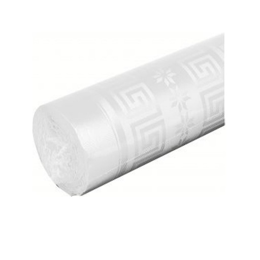 [NAPA101] [NAPA101] Nappe Damasse  50M/1,2M - Blanche