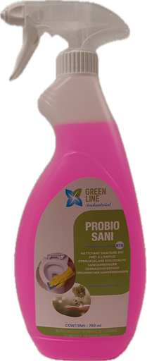 [400206/075] [400206/075] Probio Sani RTU en 750ml Nettoyant sanitaire probiotique
