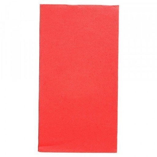 [G802] [G802] Serviette Double Point 40x40cm 1/8 Vichy Rouge - x1200 pièces