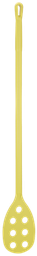 [7014/6 métal détectable] Mélangeur ajouré polypropylène Jaune manche long 1200x35 mm