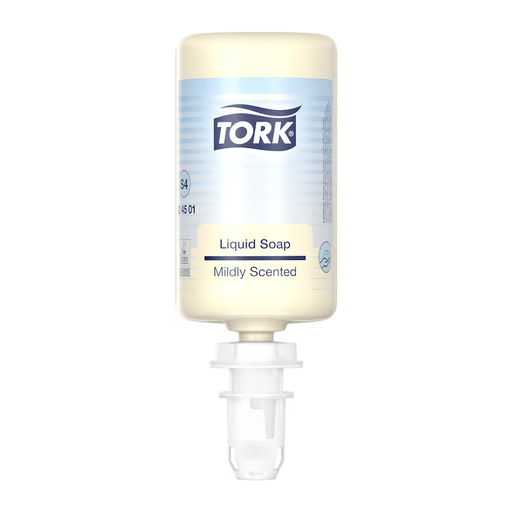 [424501] [424501] Savon Tork liquide doux S4 Premium - Cart. 6x1L